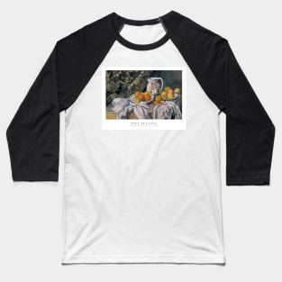 Nature morte avec rideau et pichet fleuri Baseball T-Shirt